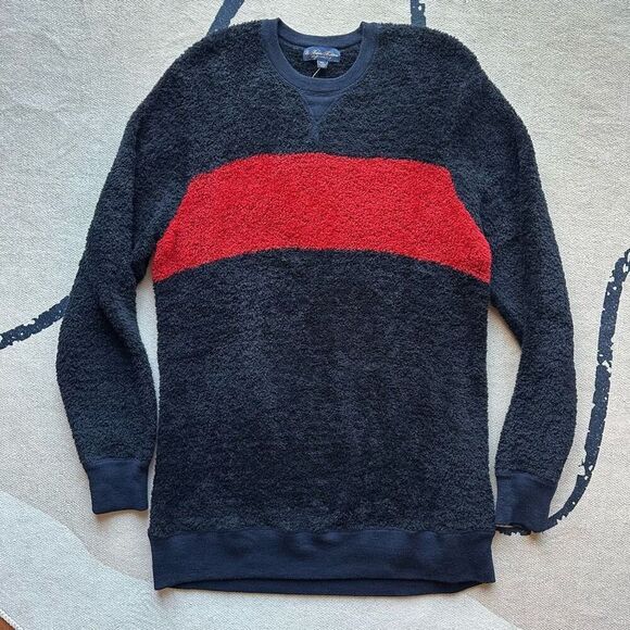 NWT Brooks Brothers Navy Red‎ Stripe Wool Blend Sweater Size XXL - Picture 1 of 7